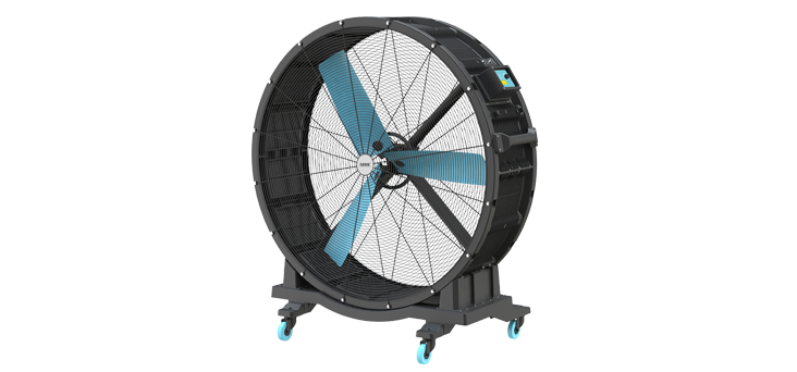 移動系列大型工業(yè)風(fēng)扇