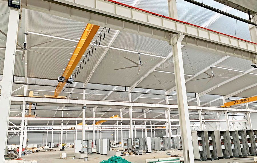 大型工業(yè)吊扇集成 大型工業(yè)吊扇集成