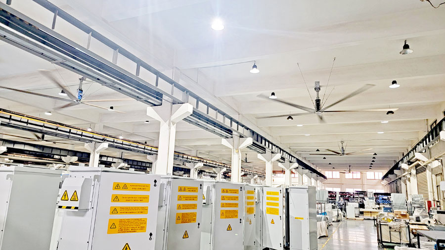 工業(yè)大型風(fēng)扇鋼絲繩